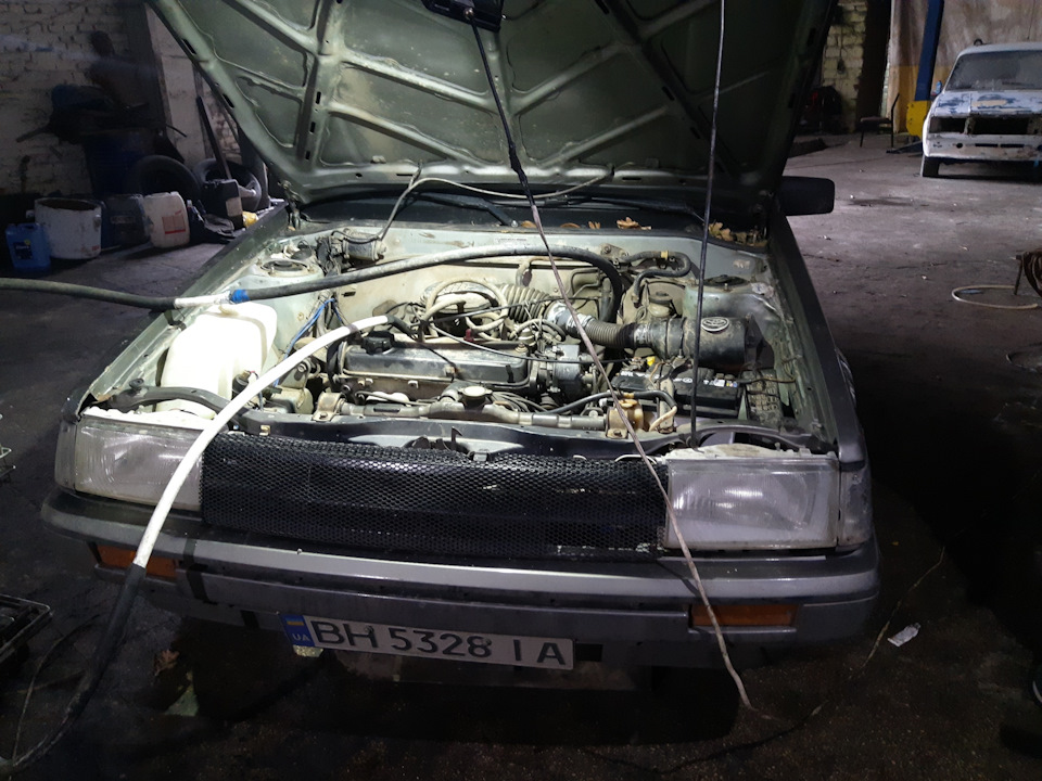 Промывка печки без снятия — Toyota Corolla (80), 1,3 л, 1987 года ...