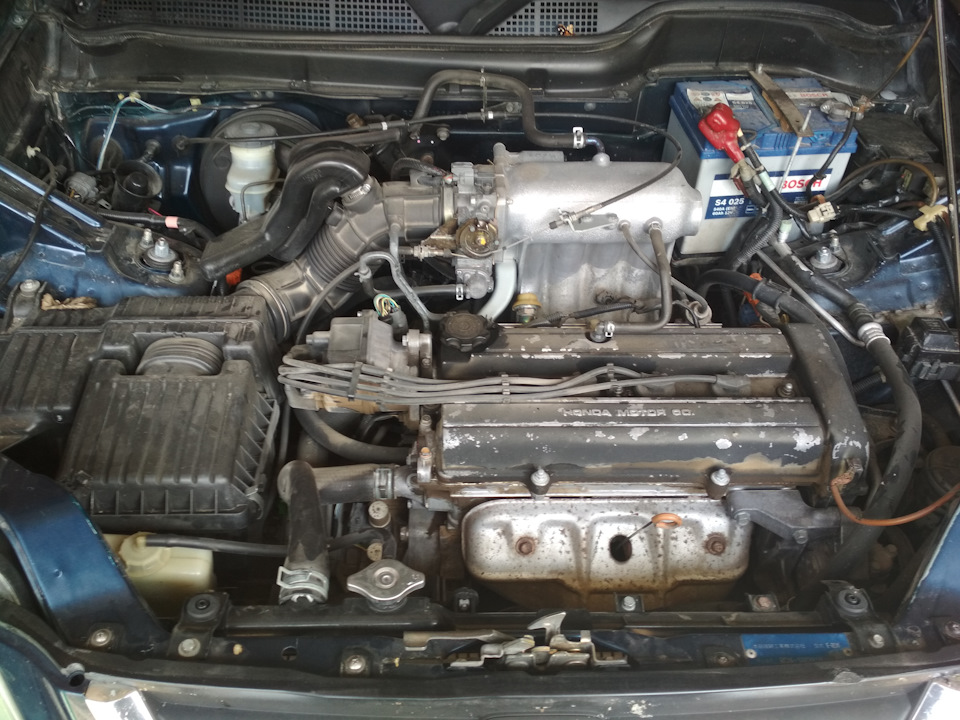 Регулировка тепловых зазоров ГРМ B20B — Honda CR-V (RD1, RD2), 2 л ...