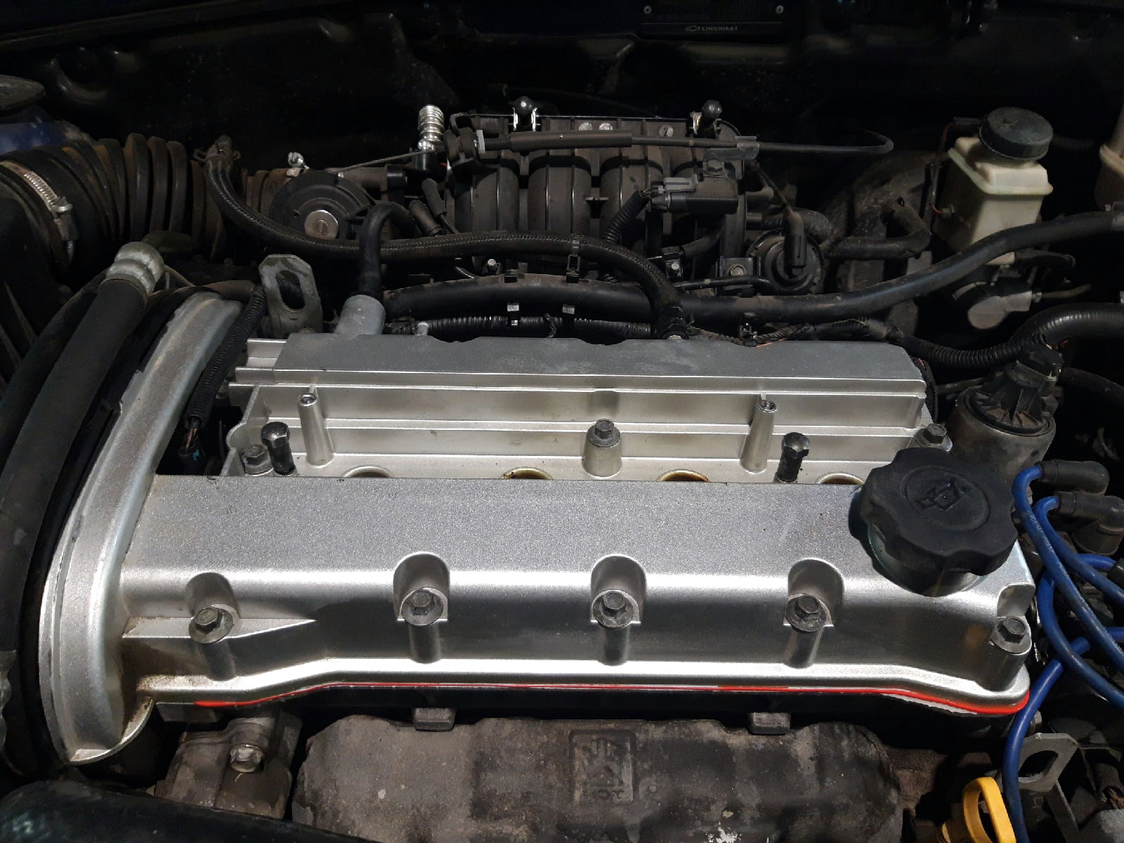 Замена прокладки алюминиевой клапанной крышки. — Chevrolet Lacetti 5D ...