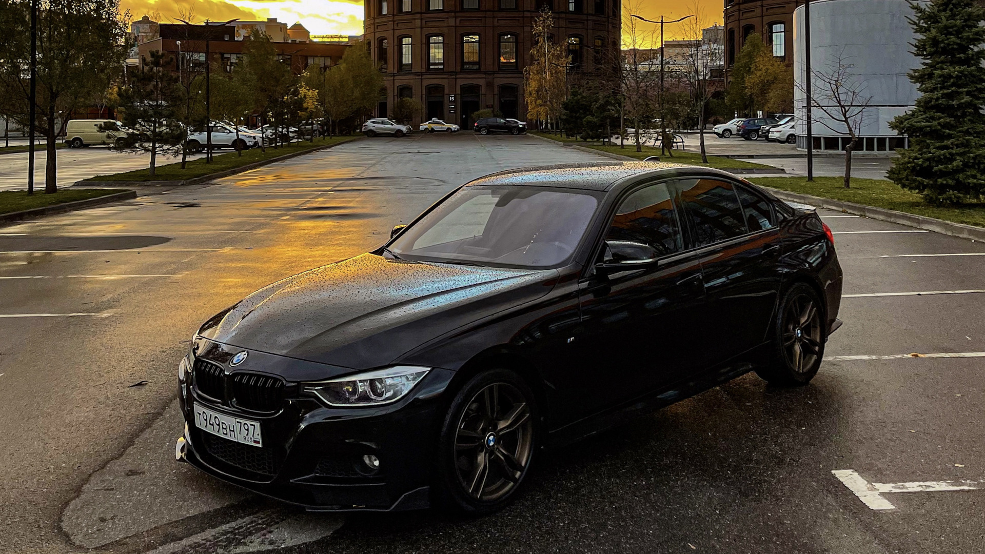 BMW 3 series (F30) 2.0 бензиновый 2013 | Dark Shark 🦈 на DRIVE2