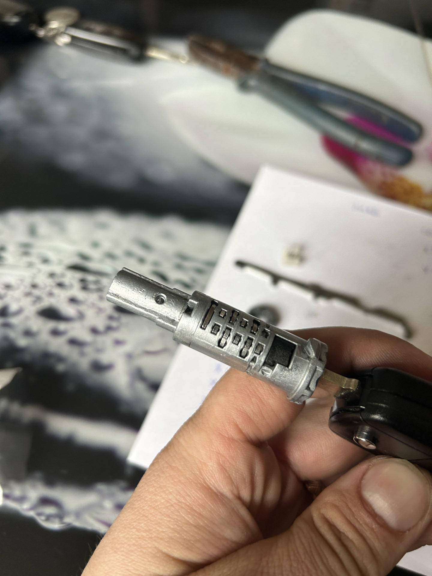 Переборка замка зажигания — Honda CR-V (RE), 2 л, 2012 года | своими ...