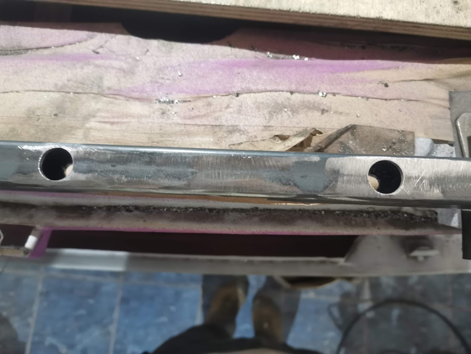 Усиление крепления рулевой колонки — Lada 2107, 1,5 л, 1992 года ...