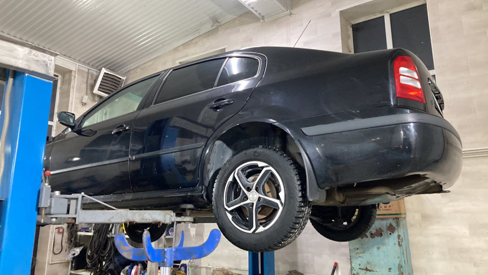 Минус рычаг — Skoda Octavia A4 Mk1, 1,6 л, 2008 года | поломка | DRIVE2