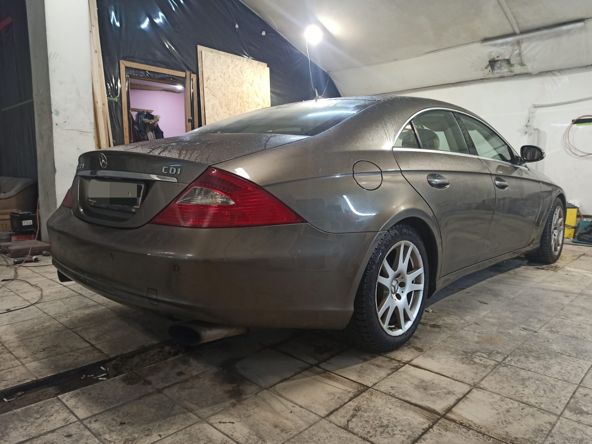 Precut Window Tint For Mercedes CLS 550 2007-2011 (Rear Only - View #3