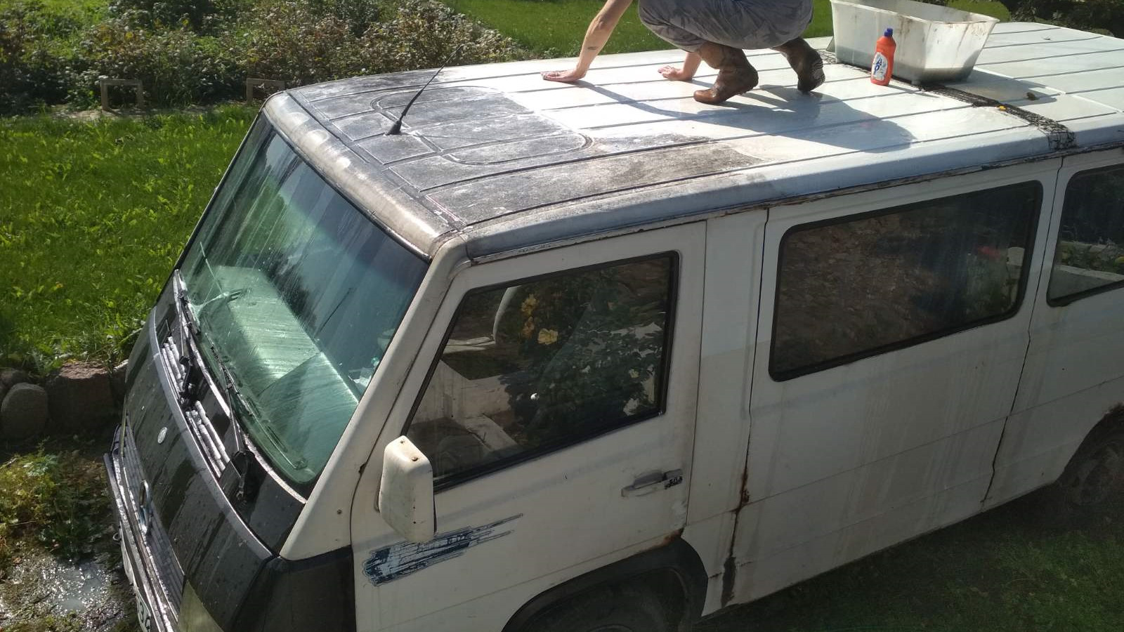 Mercedes-Benz MB100 2.4 дизельный 1995 | Ёжик-Бус на DRIVE2