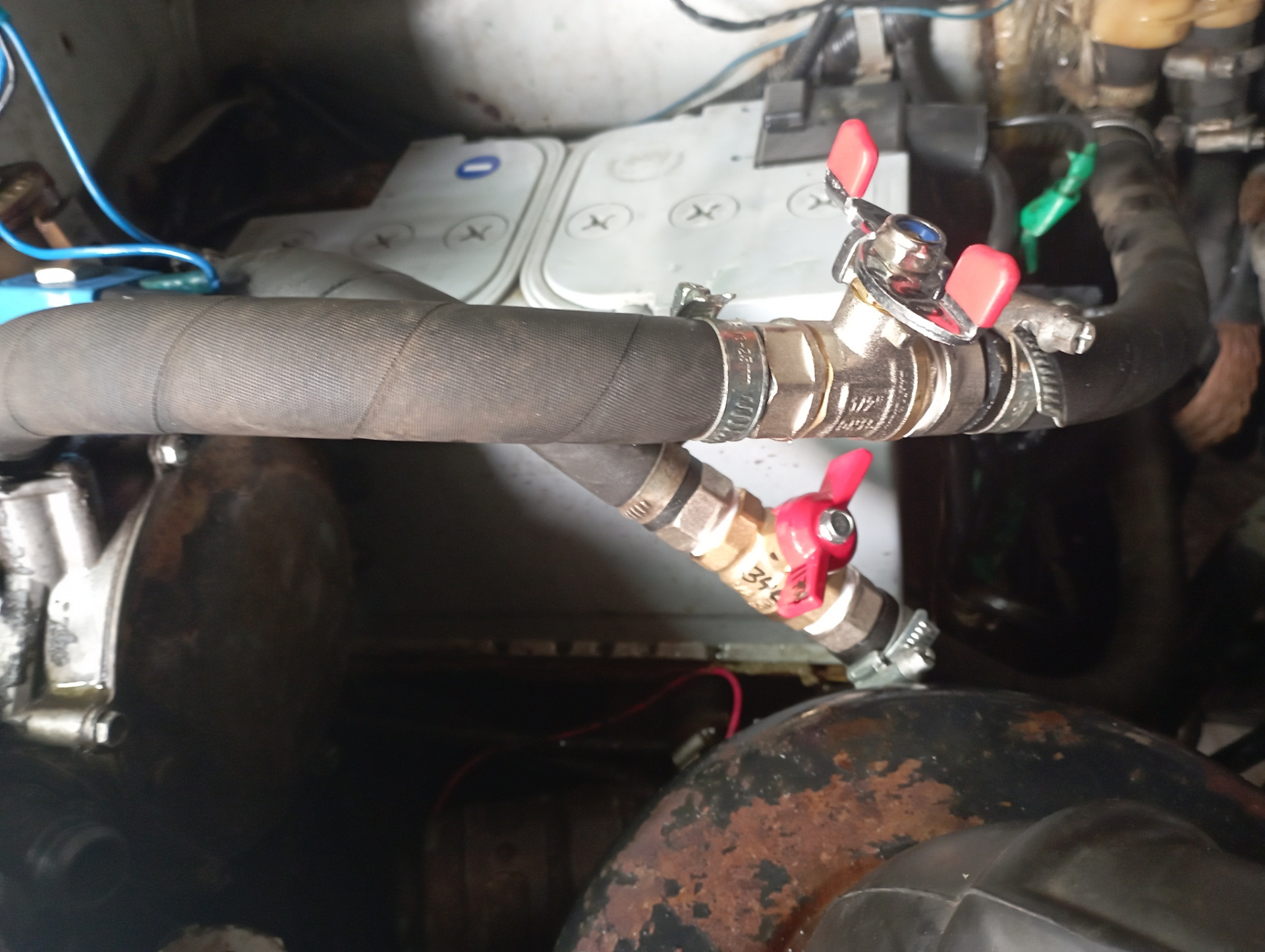 Промывка системы охлаждения, замена радиатора печки ГАЗ Соболь 4х4 ...