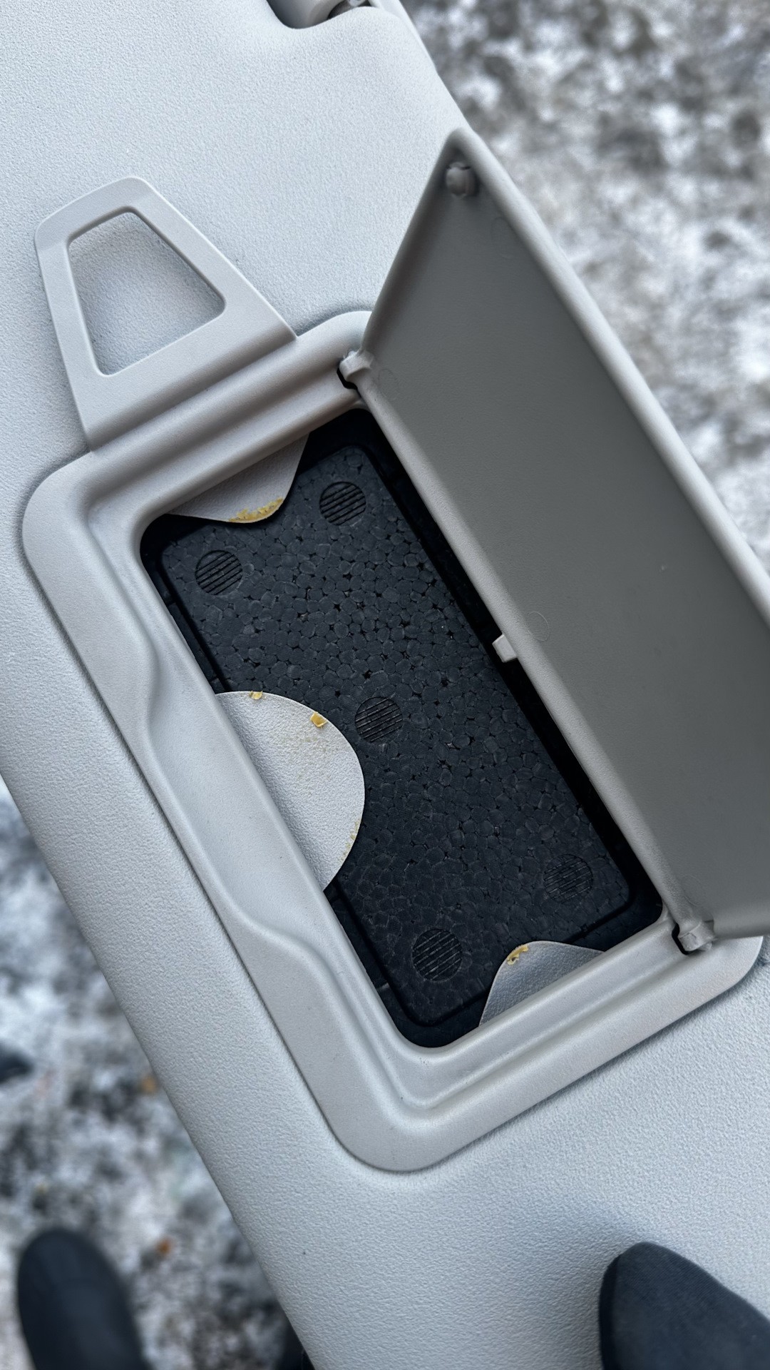 Замена зеркала в солнцезащитном козырьке — Mercedes-Benz A-Class (W169 ...