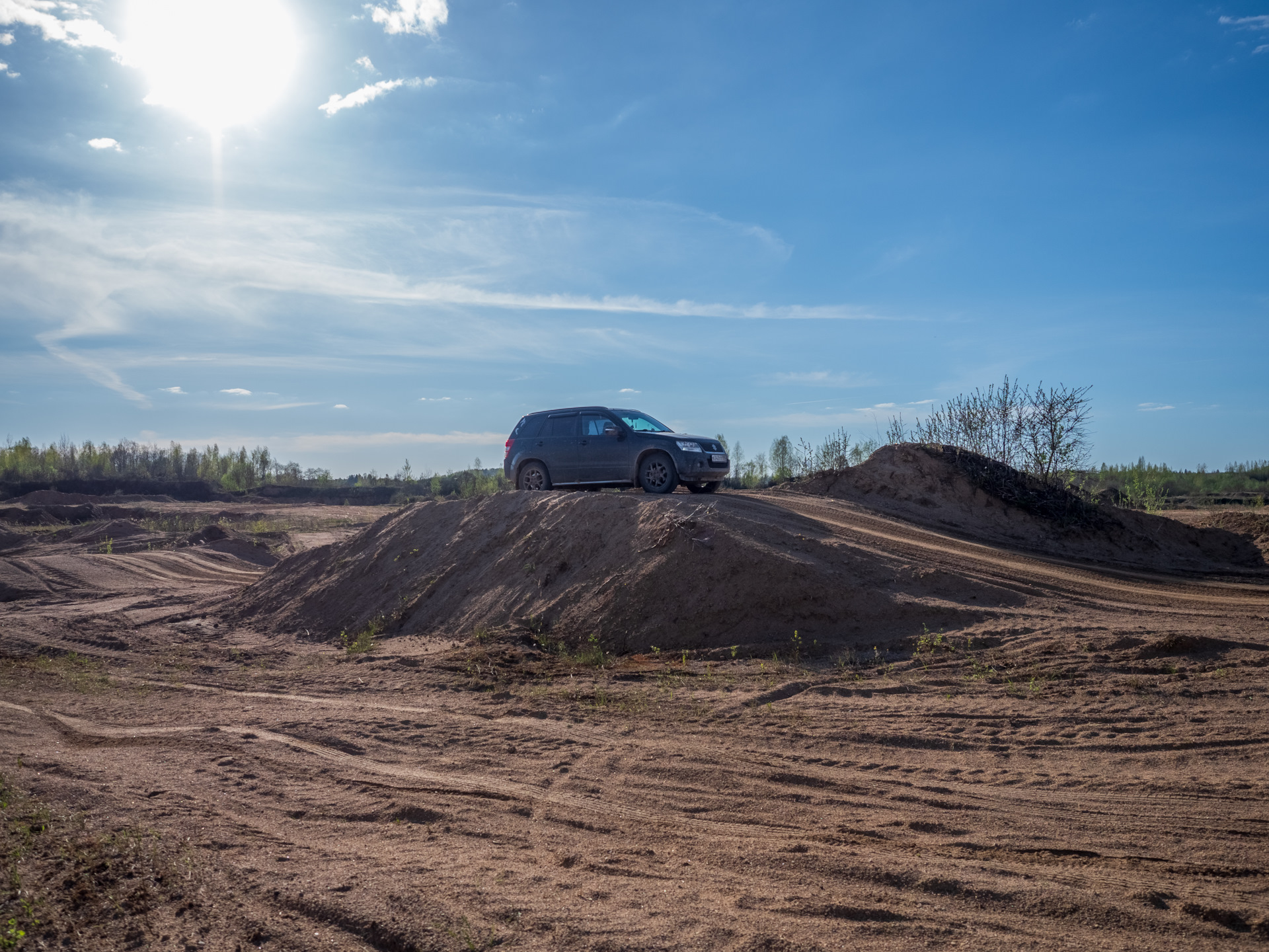 Сычевские дюны — Suzuki Grand Vitara (2G), 2,4 л, 2008 года ...