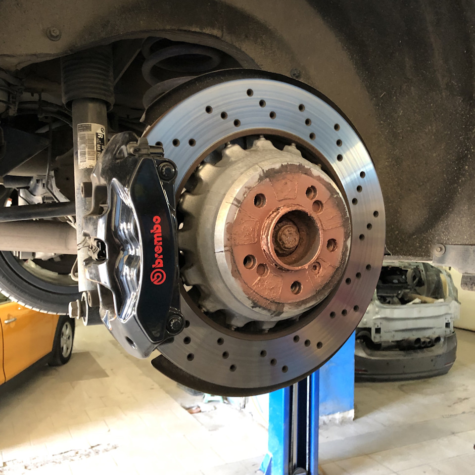 Обслуживание тормозной системы BREMBO X5M — BRONBER на DRIVE2