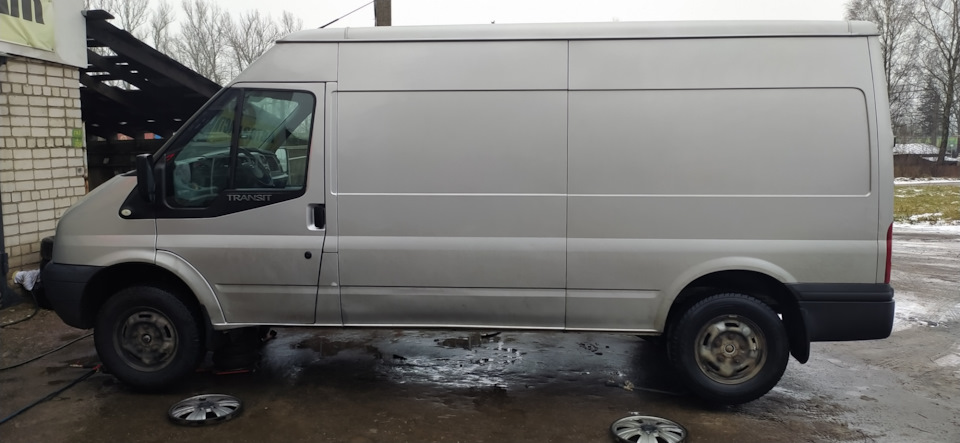 24 ноября перобулся на зиму — Ford Transit (7G), 2,2 л, 2012 года ...