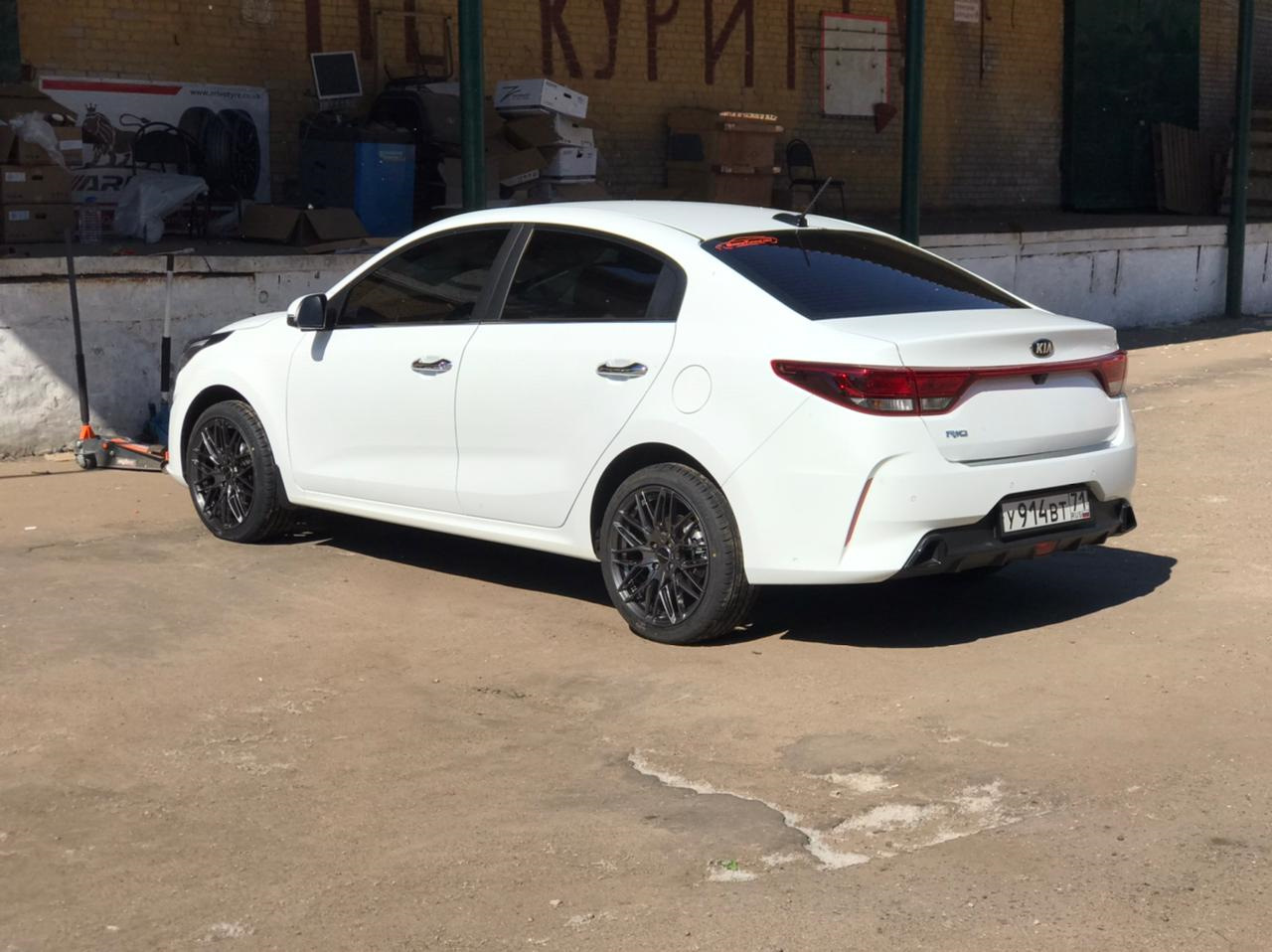 Диски R17 — KIA Rio (4G), 1,6 л, 2020 года | колёсные диски | DRIVE2