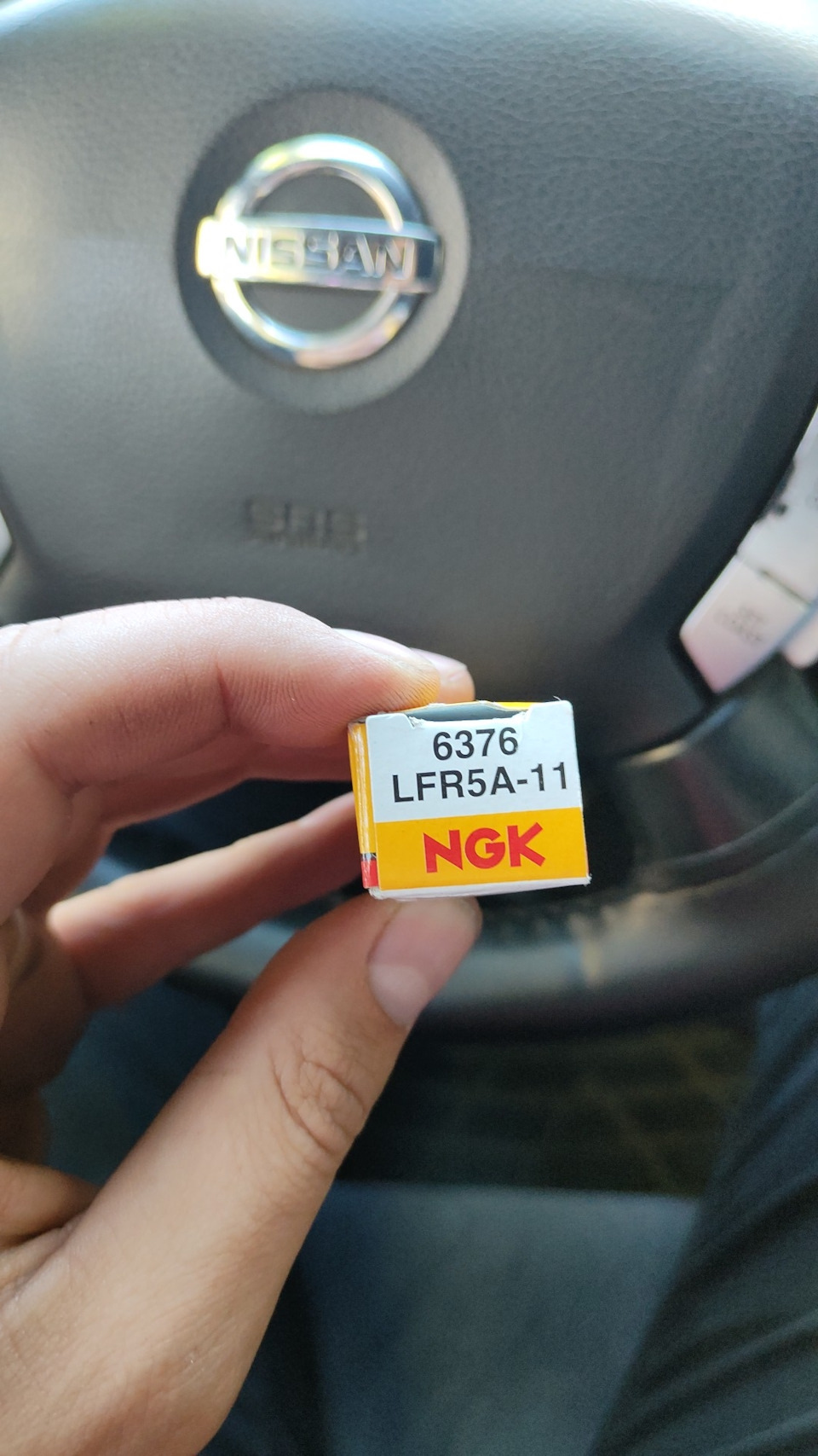 Свечи зажигания = расход топлива — Nissan Primera (P12), 1,8 л., 2004 ...