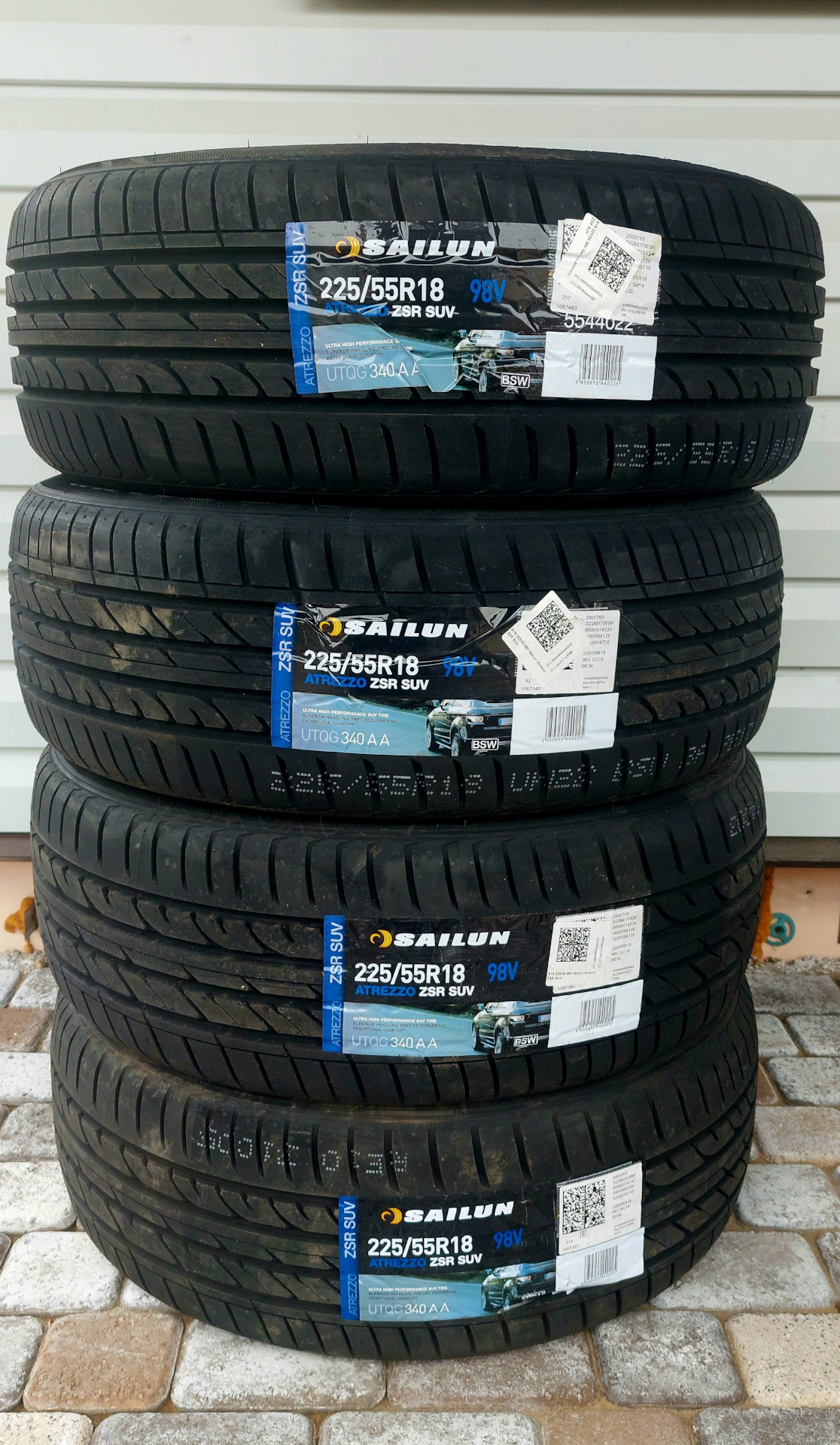 Летняя резина SAILUN Atrezzo ZSR Suv 225/55 R18 — Mitsubishi Outlander ...