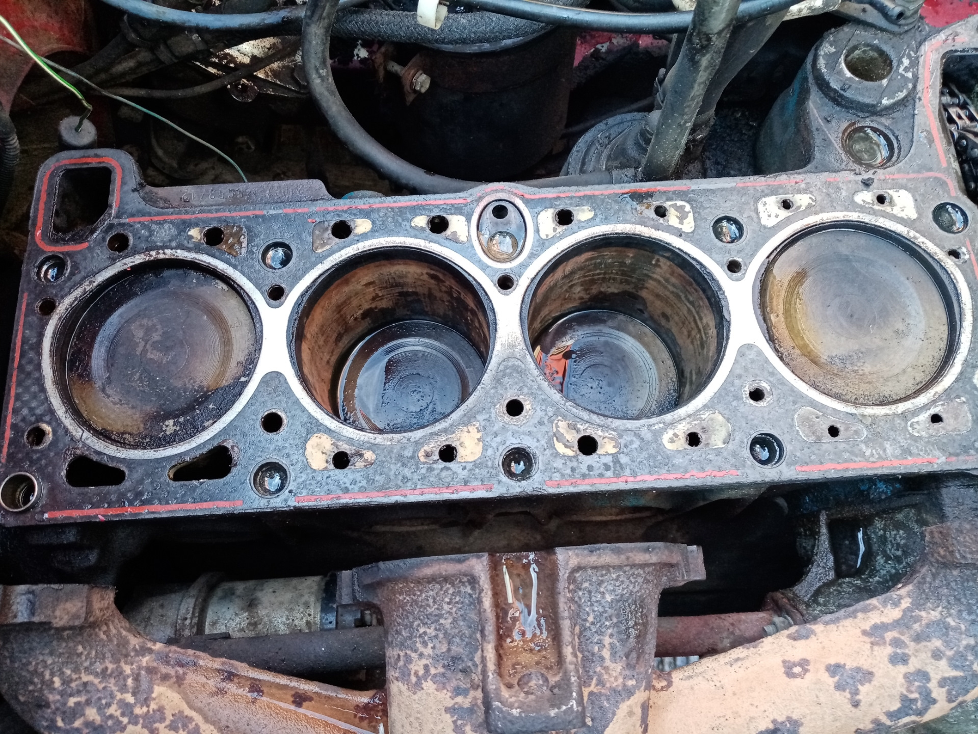 Замена прокладки блока — Lada 210740, 1,6 л, 2007 года | поломка | DRIVE2