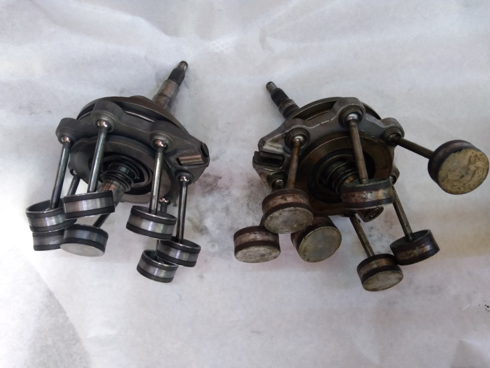 Переборка компрессора кондиционера. — Skoda Octavia A4 Mk1, 1,8 л, 2008 ...