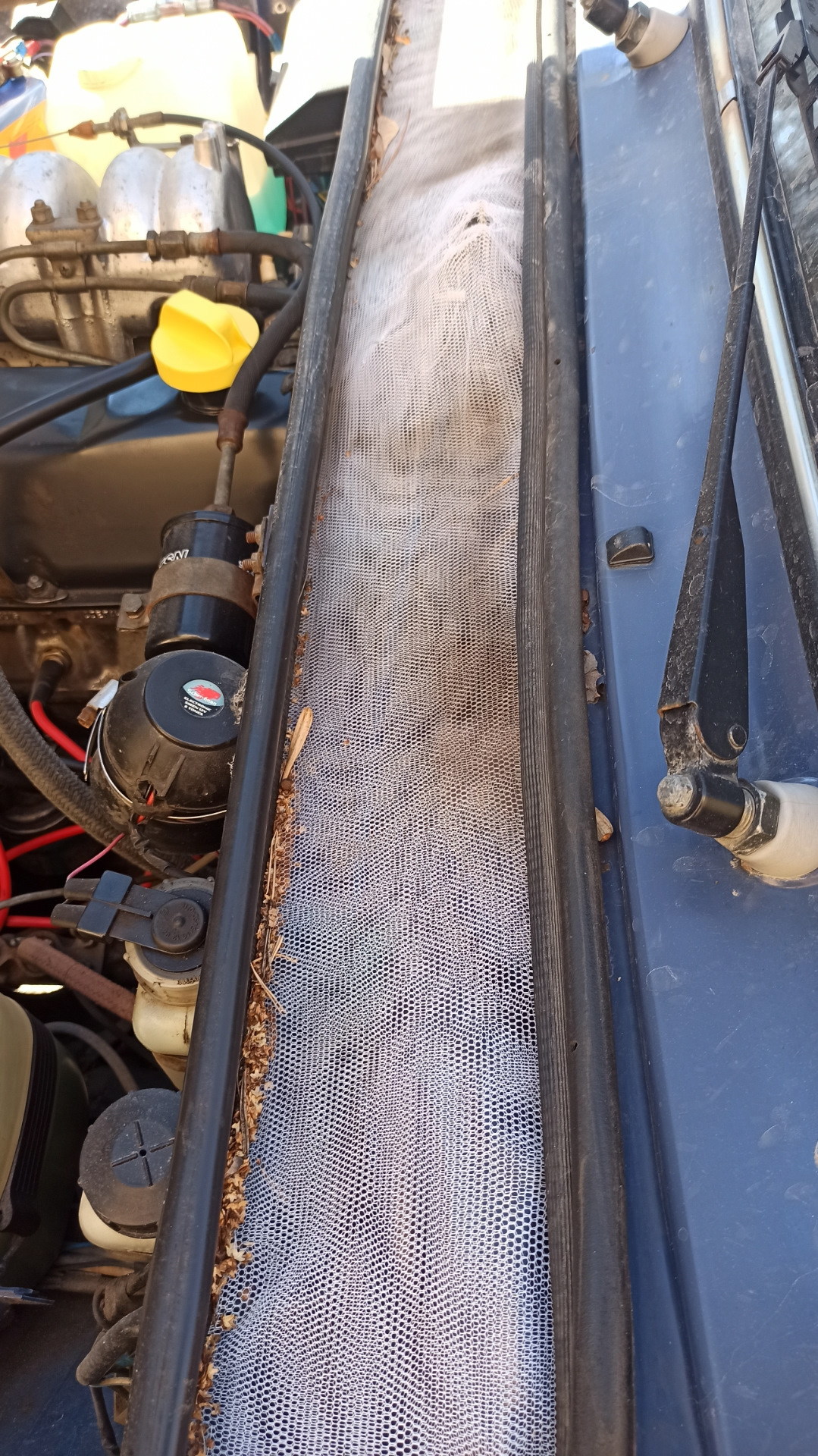 Установка вольтметра+ замена салонного фильтр, новый органайзер в ...