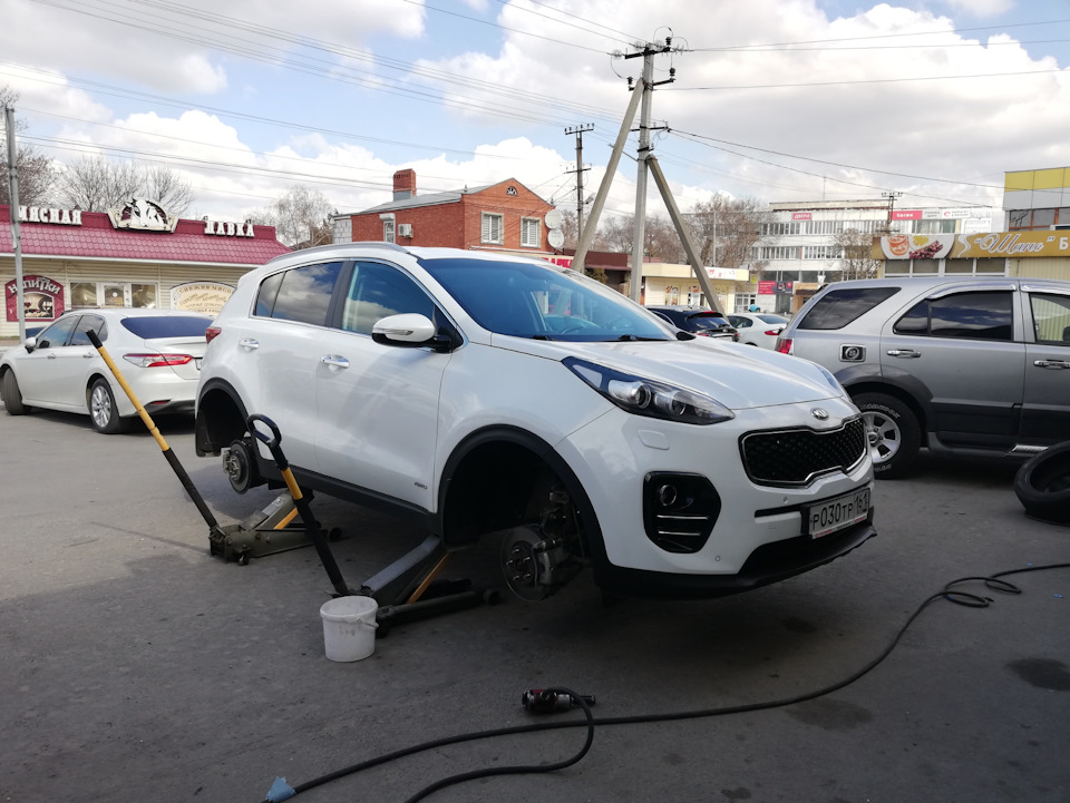 Летняя резина Tiger Summer SUV 225/60/17. — KIA Sportage (4G), 2 л ...