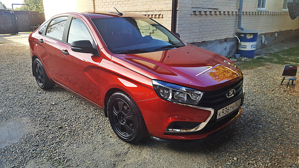 Немного чистой машики — Lada Vesta (1G)