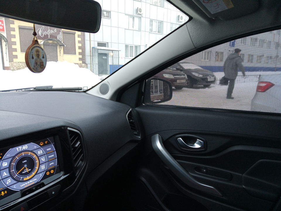 Установка каркасных шторок — Lada XRAY Cross, 1,8 л, 2018 года ...