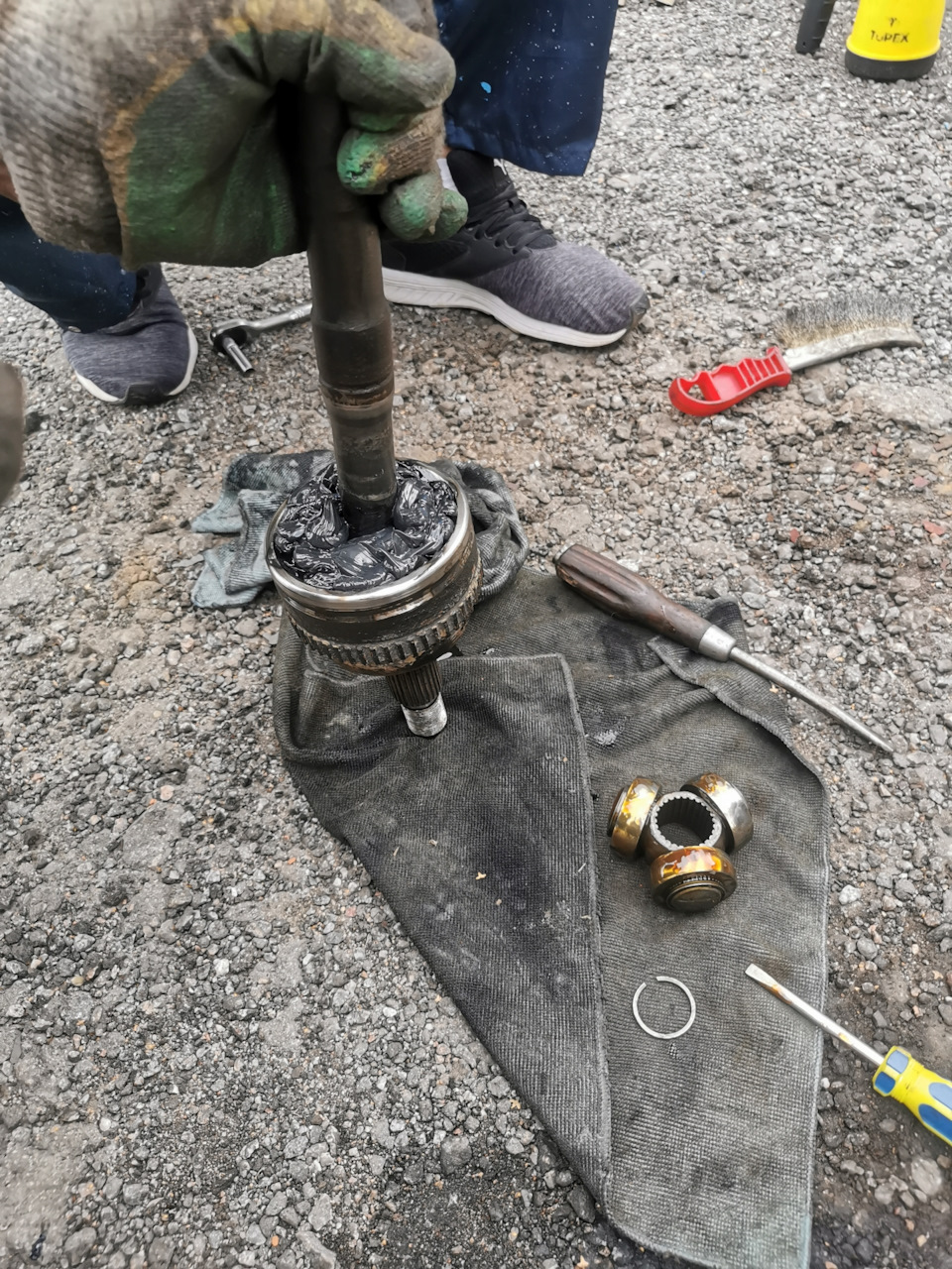 Замена топливного фильтра — KIA Pro_Ceed GT, 1,6 л., 2014 года | визит ...