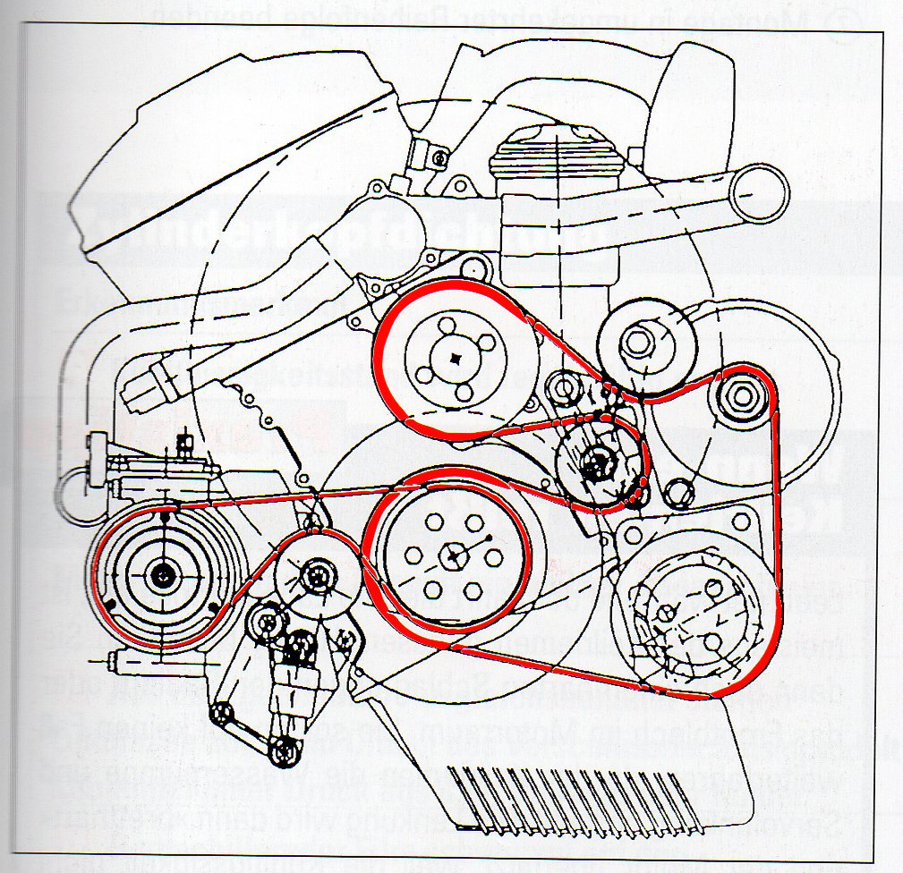 Схема приводного ремня bmw n55 - 96 фото
