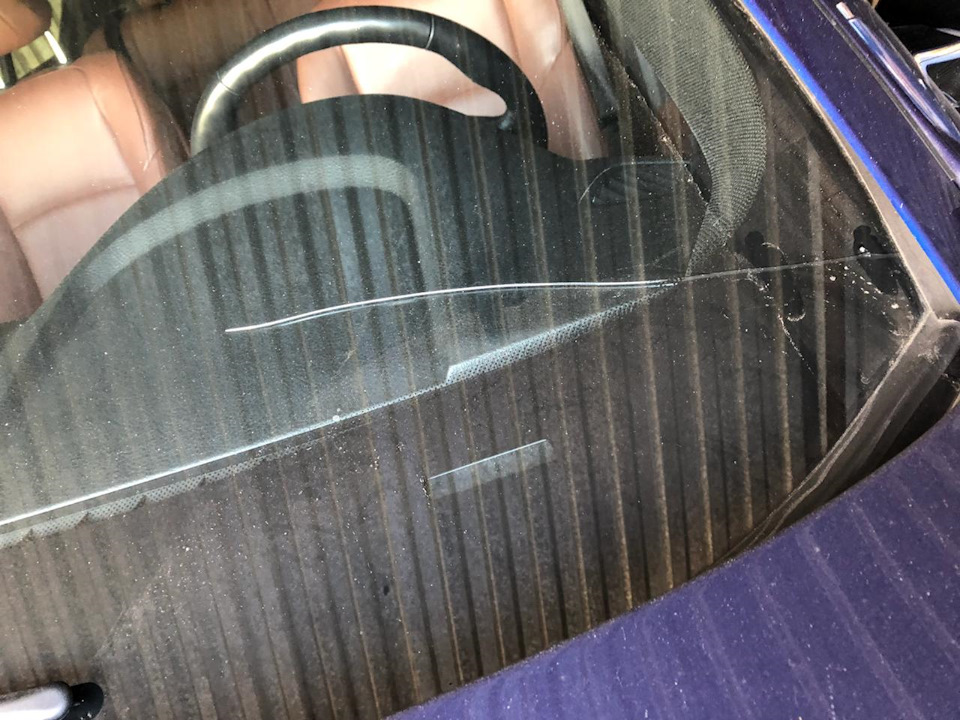 Замена лобового стекла — BMW 5 series (F10), 2 л, 2016 года | поломка ...