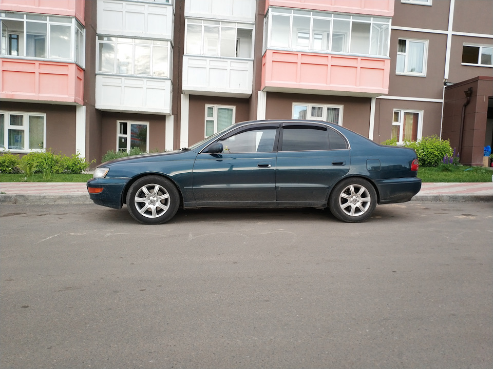 Занижение toyota carina e