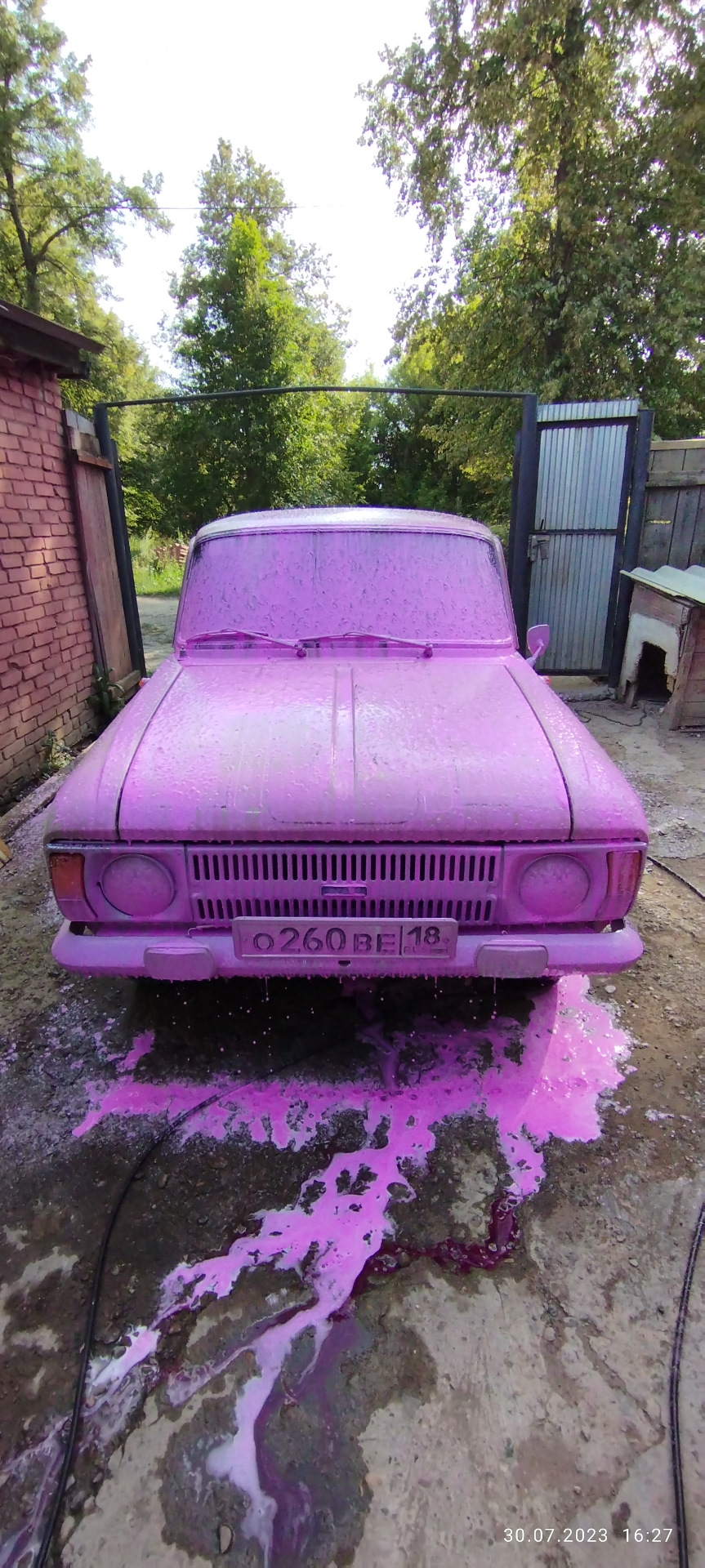 Мойка — ИЖ Москвич 412, 1,5 л, 1991 года | мойка | DRIVE2