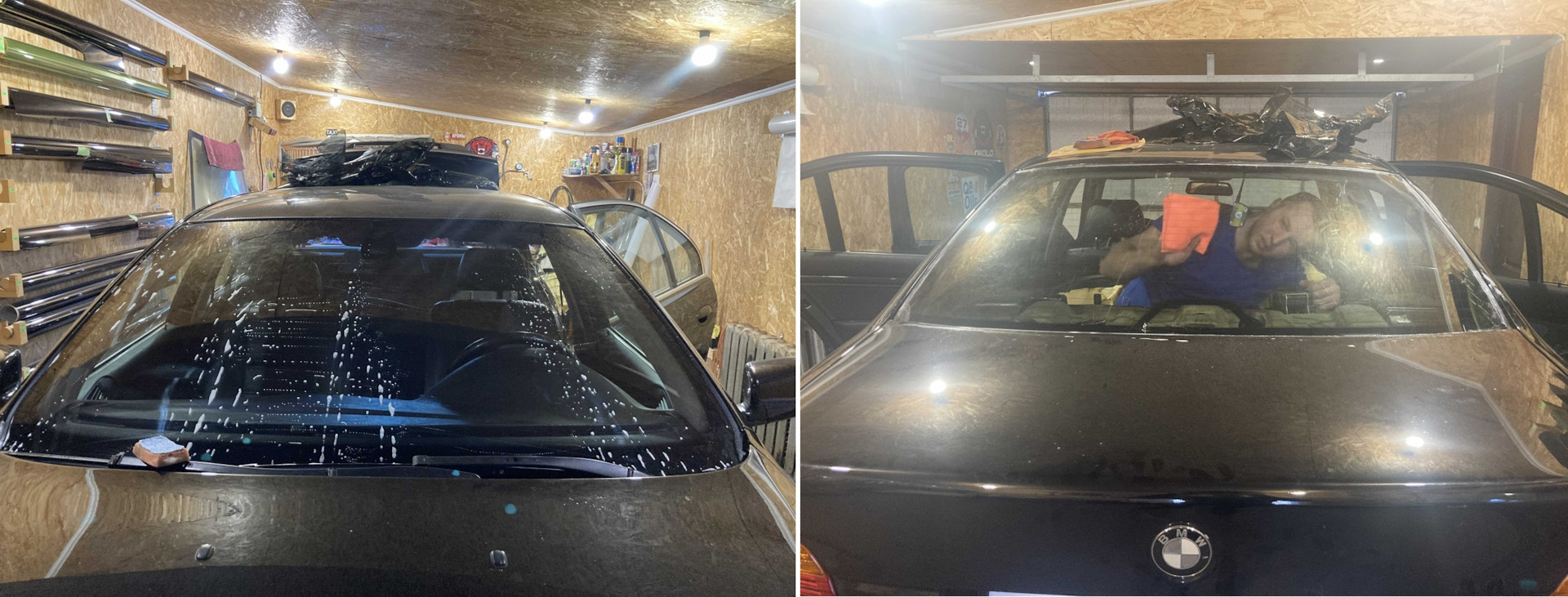 Небольшое ТО, замена ПТФ, снятие Тонировки, расшифровка VIN — BMW 5 ...