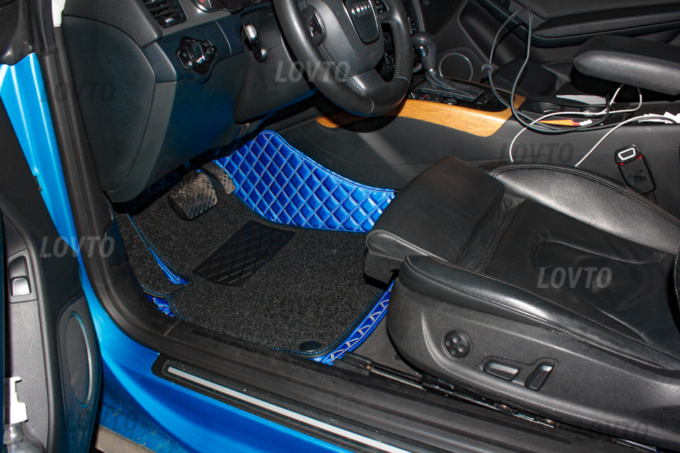 3D ковры из экокожи для Audi A5 — Lovto на DRIVE2