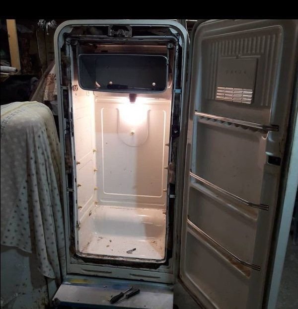 Реставрация холодильников "Мир" 1965г, "Ленинград 2" 1961г. Обновляем ...