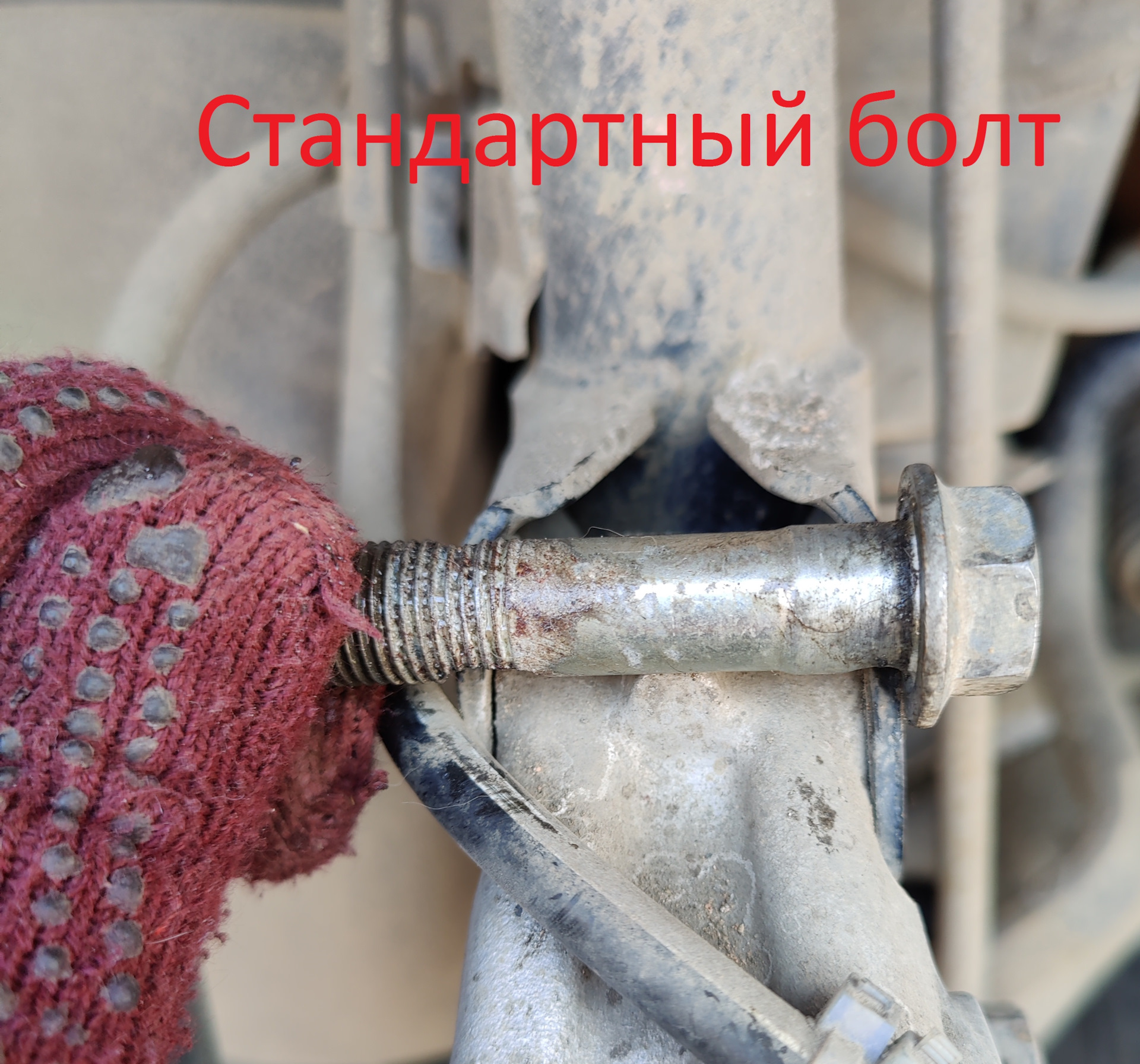 Болты для регулировки развала установлены — original — Toyota Prius ...