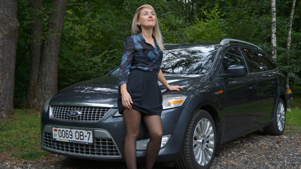 замена вспомогательного ремня и роликов — Ford Mondeo IV, 2 л, 2007 ...