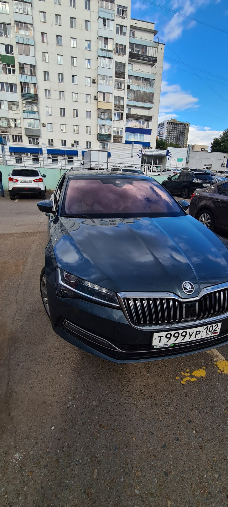 Колодки стерлись — Skoda Superb Mk3, 2 л, 2020 года | расходники | DRIVE2