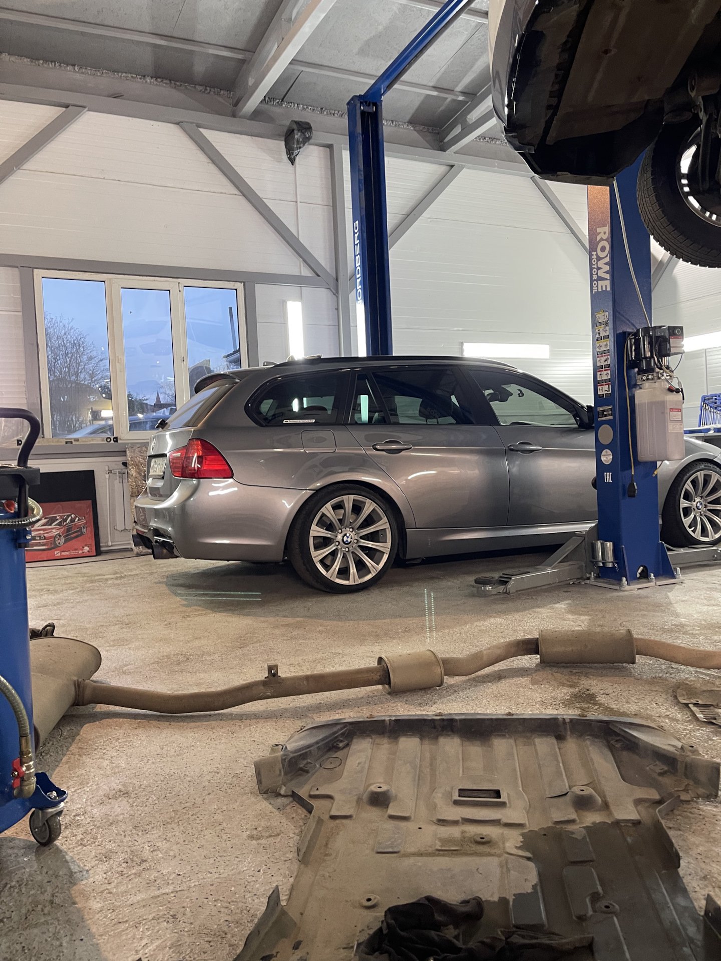 Установка сайлентблоков в продольные рычаги от м3 — BMW 3 series ...