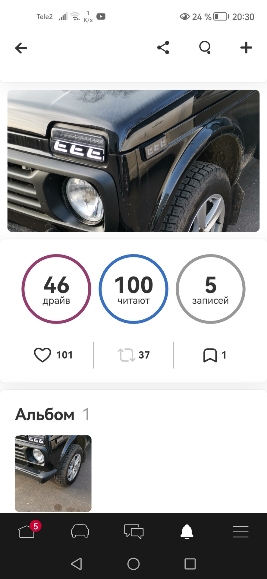Небольшие достижения — Lada 4x4 3D, 1,7 л, 2023 года | наблюдение | DRIVE2