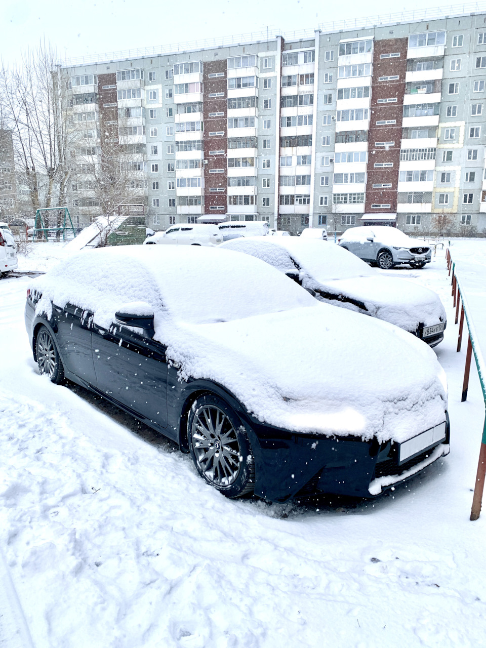 первый снег ☃ | Фото на DRIVE2.RU
