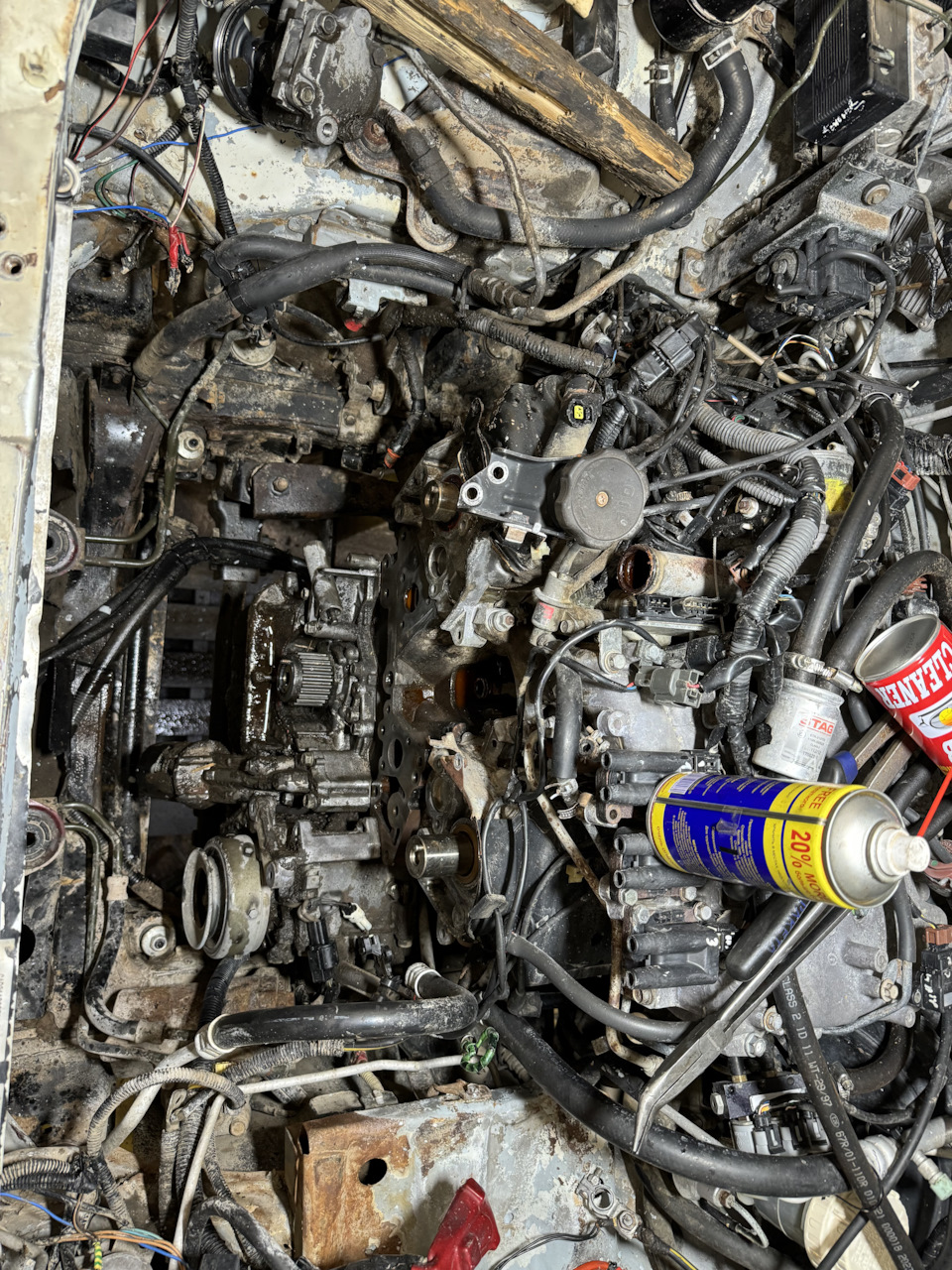 ГРМ, помпа, ролики, натяжитель, кронштейны, большое ТО — Mitsubishi ...