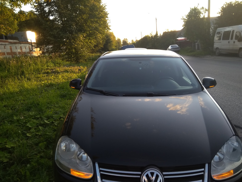 Динамические повторители в зеркала! — Volkswagen Jetta V, 2010 года ...