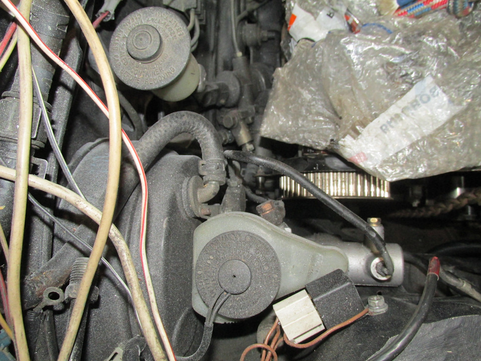 Придется как то ухищряться, очень мал зазор — Toyota Vista (30)