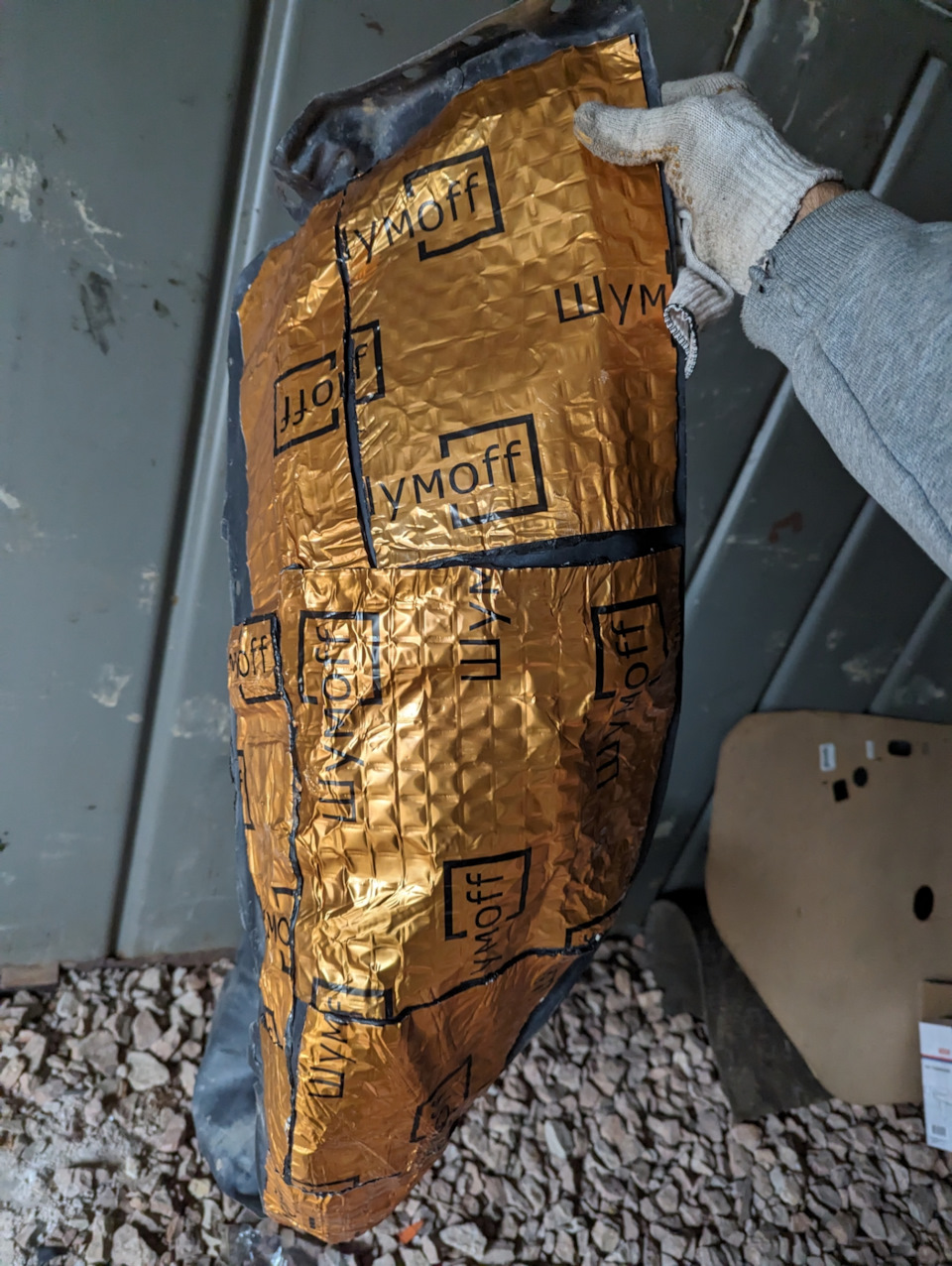 Шумка передних подкрылков — Toyota Camry (XV30), 2,4 л, 2003 года ...