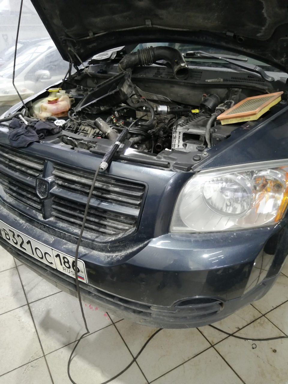 Морозы убили аккум, стартер и рулевую рейку. — Dodge Caliber, 2 л, 2006  года | визит на сервис | DRIVE2