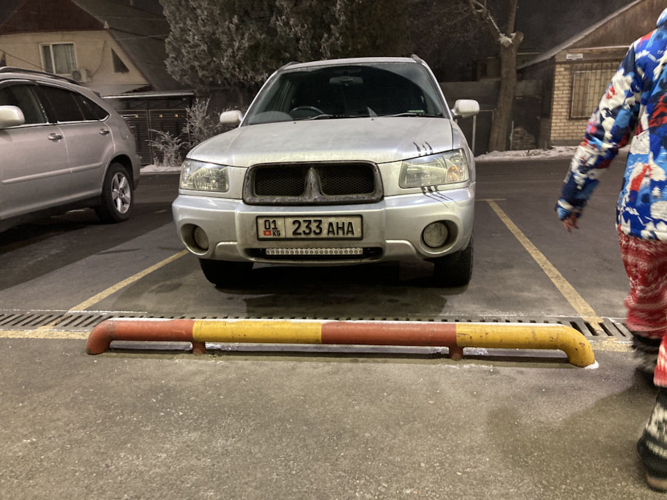 Установка лед балки на форестер — Subaru Forester (SG), 2 л, 2002 года ...