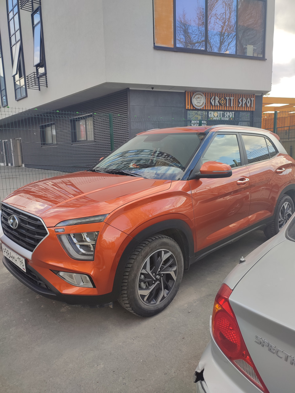 Мойка, Тонировка и новые чехлы — Hyundai Creta (2G), 2 л, 2022 года |  тюнинг | DRIVE2