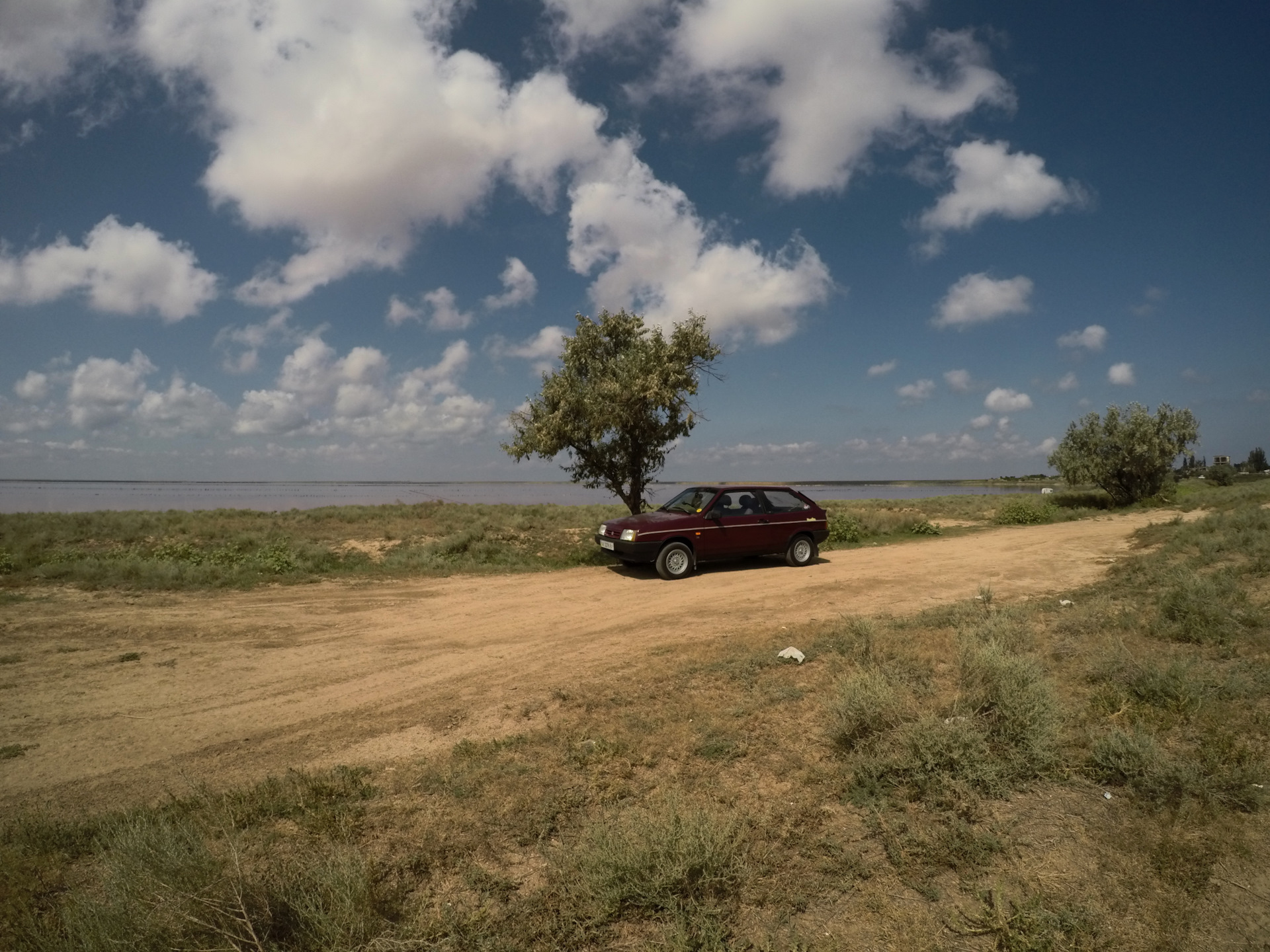 Отпуск, море, Арабатская стрелка. — Lada 2108, 1,3 л, 1992 года |  путешествие | DRIVE2