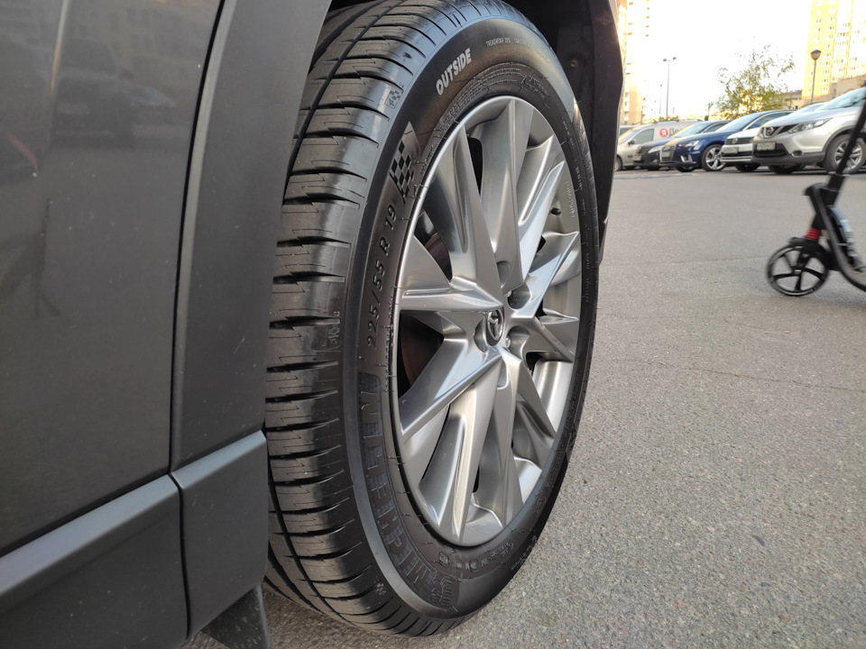 Michelin Pilot sport 4 suv на Мазда СХ-5 — Mazda CX-5 (2G), 2,5 л, 2017 ...