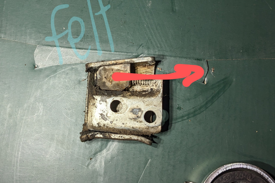 Стучит задняя дверь. Замена Шипа замка двери задка 2123 — Chevrolet ...