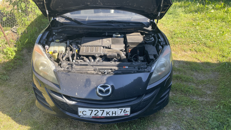 #65 Мойка радиаторов без снятия — Mazda 3 (2G) BL, 1,6 л, 2010 года ...