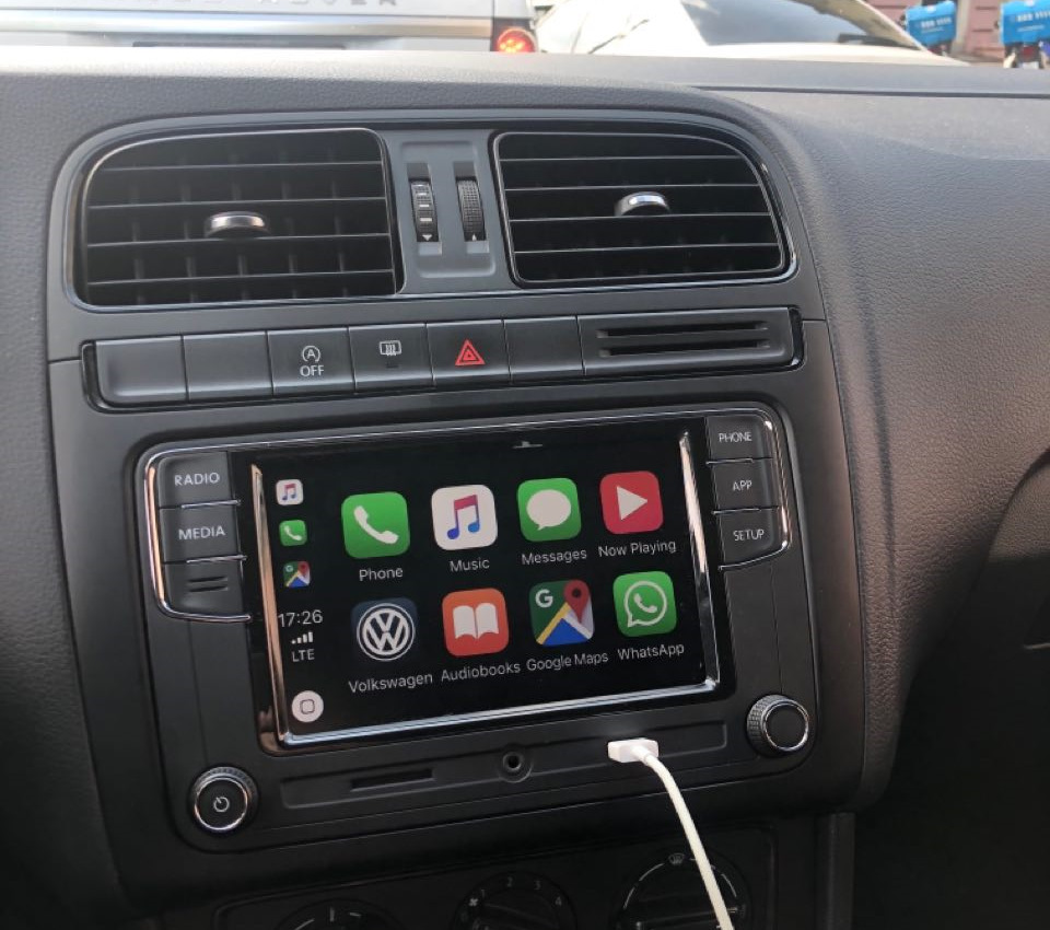 Новая магнитола RCD360 CarPlay MQB — Volkswagen Polo Mk5, 1,2 л, 2015 года  | электроника | DRIVE2