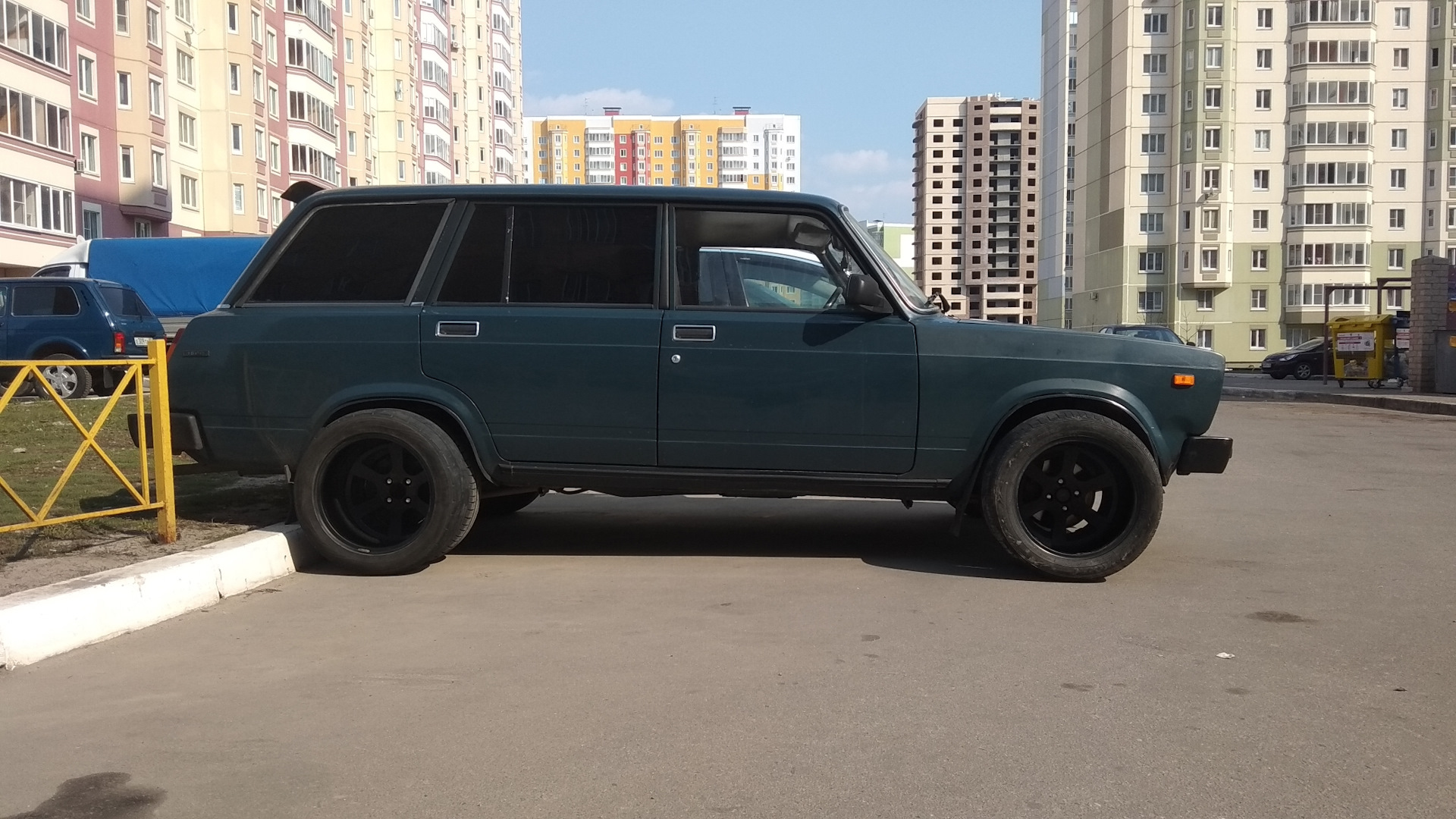 195/55/15 — Lada 21043, 1,5 л, 1999 года | шины | DRIVE2